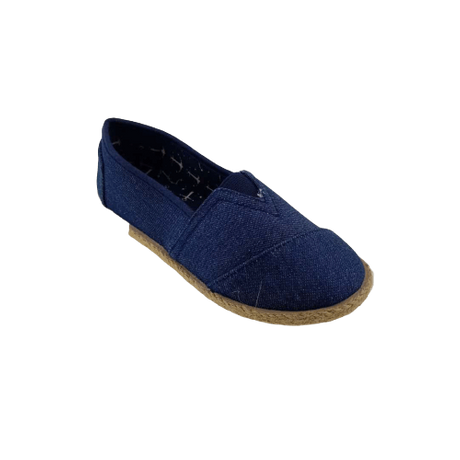 new design kids boy blue canvas shoes wholesale children casual shoes 