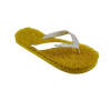 Customized logo screen sublimation print pvc party wedding slippers guest slipper flip flop white and black for wedding 