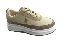 Women's Sporty Casual Sneakers New Breathable Platform Soled Walking Running Shoes Comfortable Lighted Cushioned for Autumn