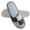 Hot Sale Velvet Hotel Slippers With High Quality White Slippers for SPA Washable Slippers 