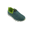 Breathable Mesh Running Sports Shoes Children Bright Green Soft Sole 