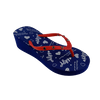 China Factory Personalized Rhinestone High Heel Flip Flops Thongs 