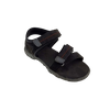 2020 new summer black breathable soft beach shoes children leather blue water