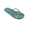 Wholesale custom printing two color strap flip flops 