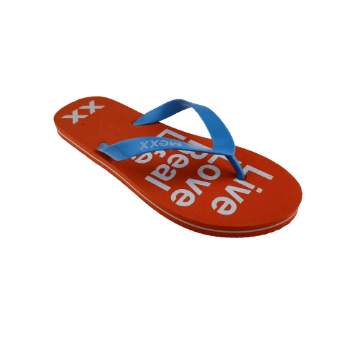 Solid Color Flip Flops with elastic Beach Slippers